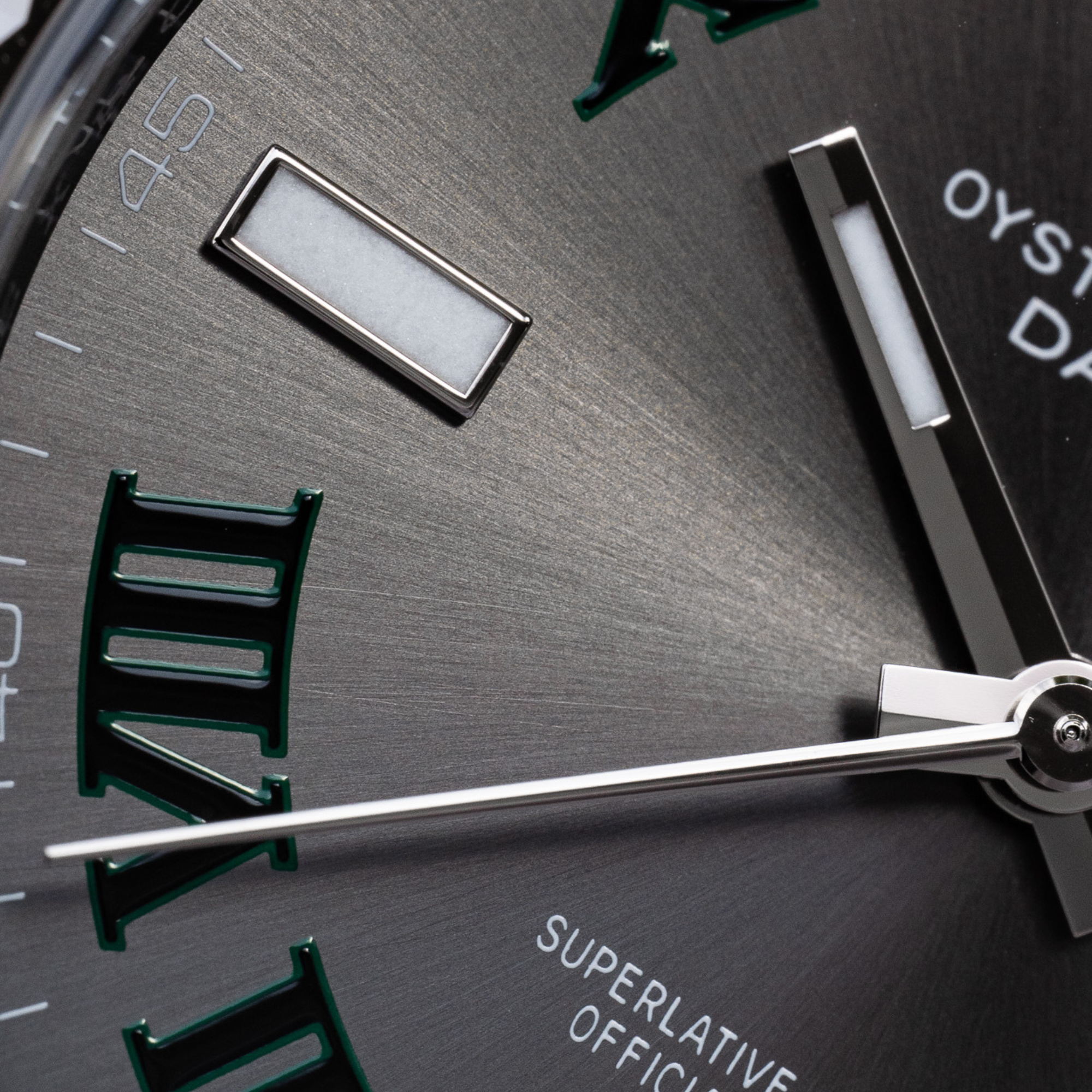 Rolex Datejust Wimbledon Dial Fluted Bezel Jubilee Bracelet