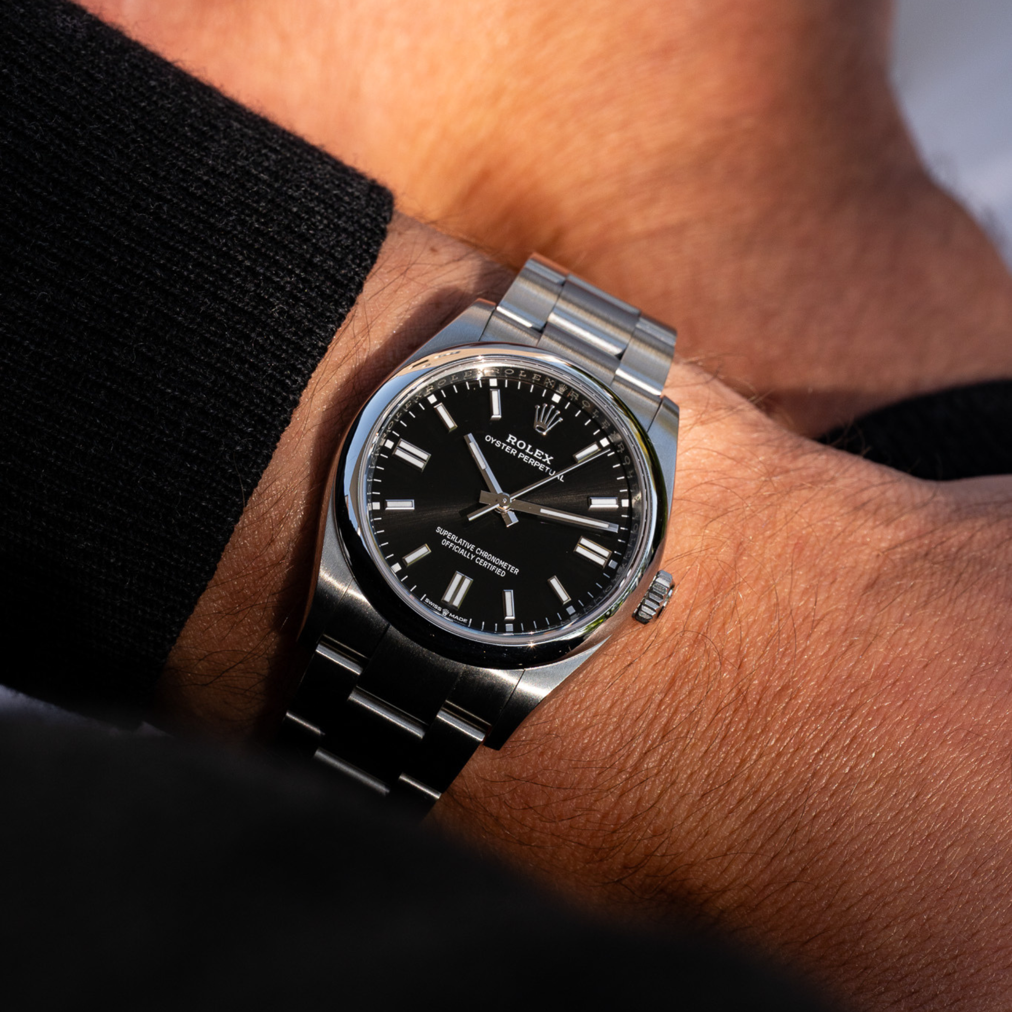 Rolex Oyster Perpetual Noir