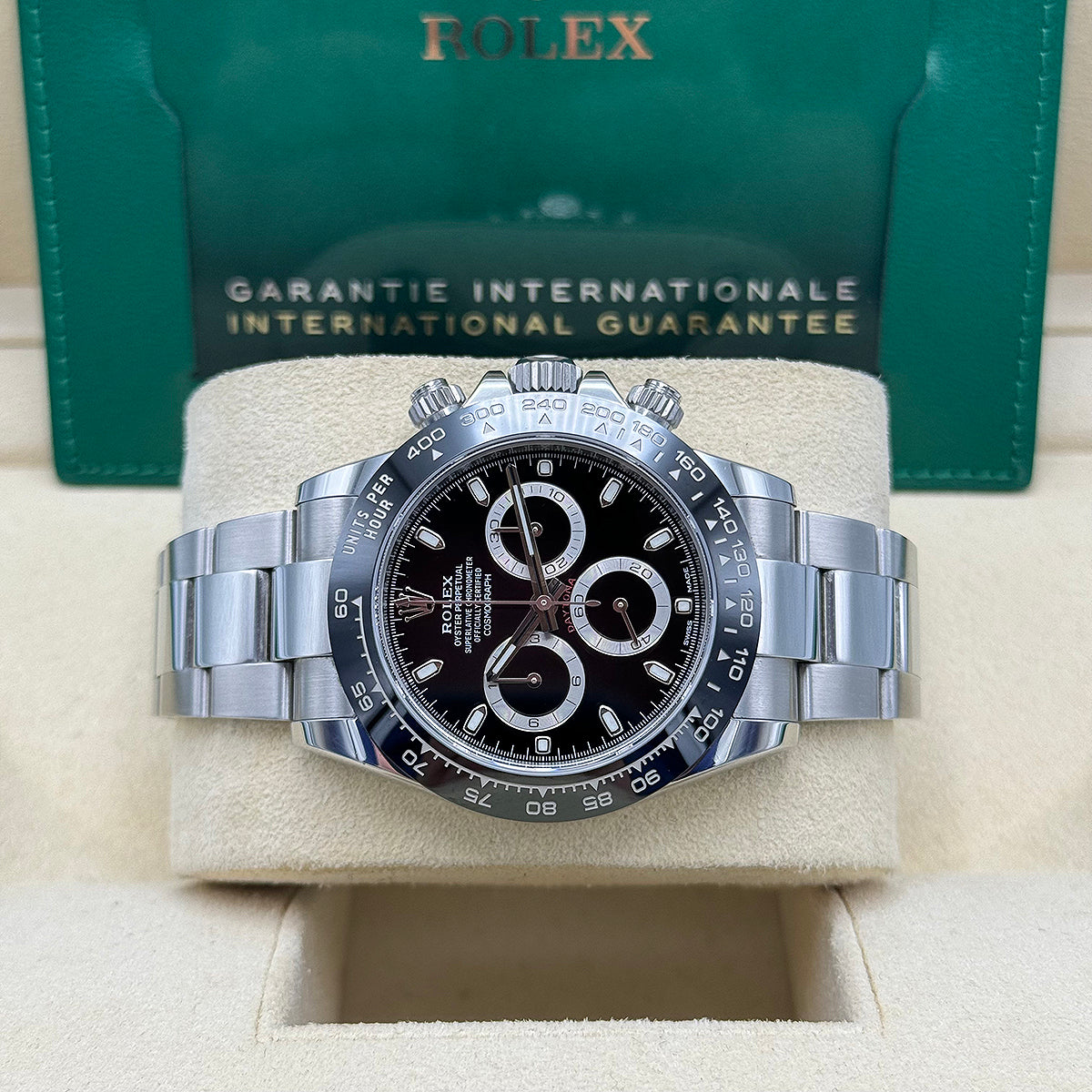 Rolex Cosmograph Daytona  (Black Dial)