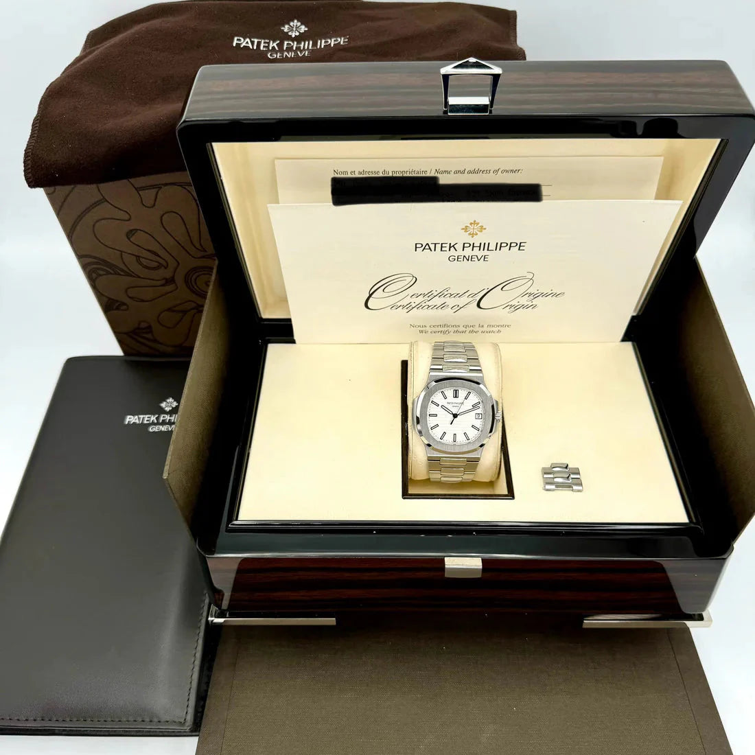 Patek Philippe Nautilus white Dial