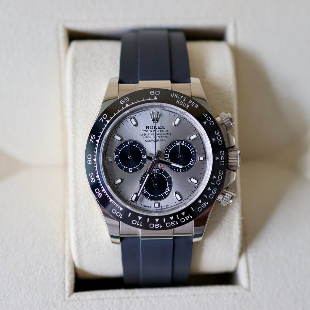 Rolex Daytona Ghost Dial Oysterflex White