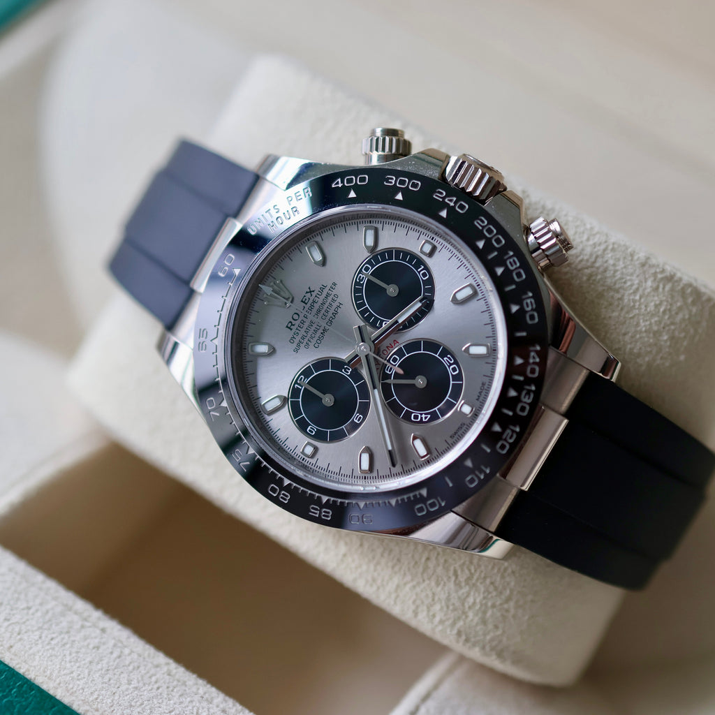 Rolex Daytona Ghost Dial Oysterflex White