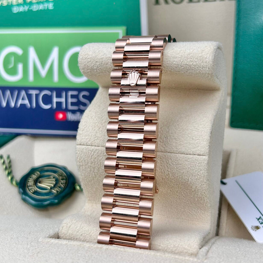 Rolex Day-Date – Rose Gold – Slate Ombre Dial –
