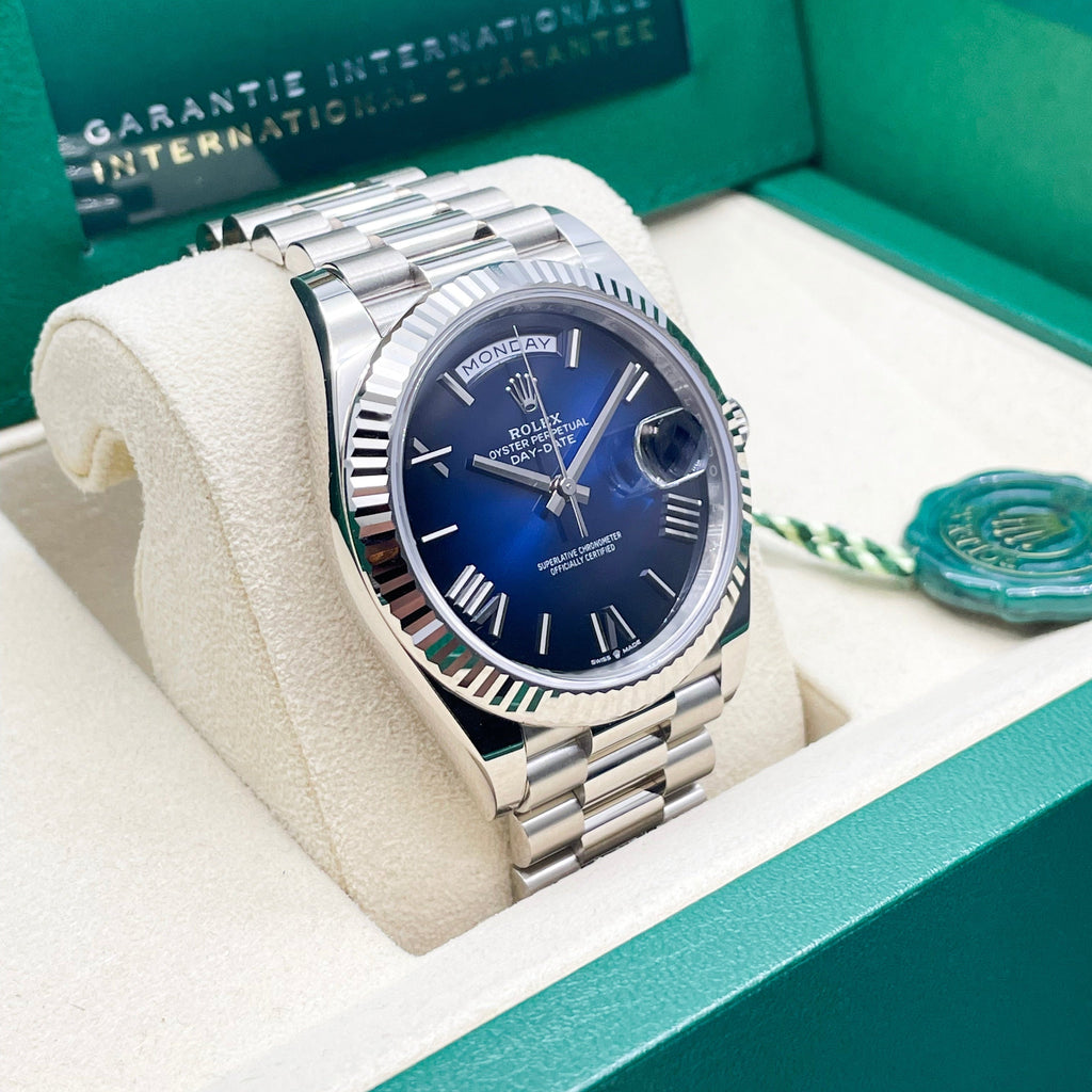 Rolex  Day-Date BLEU