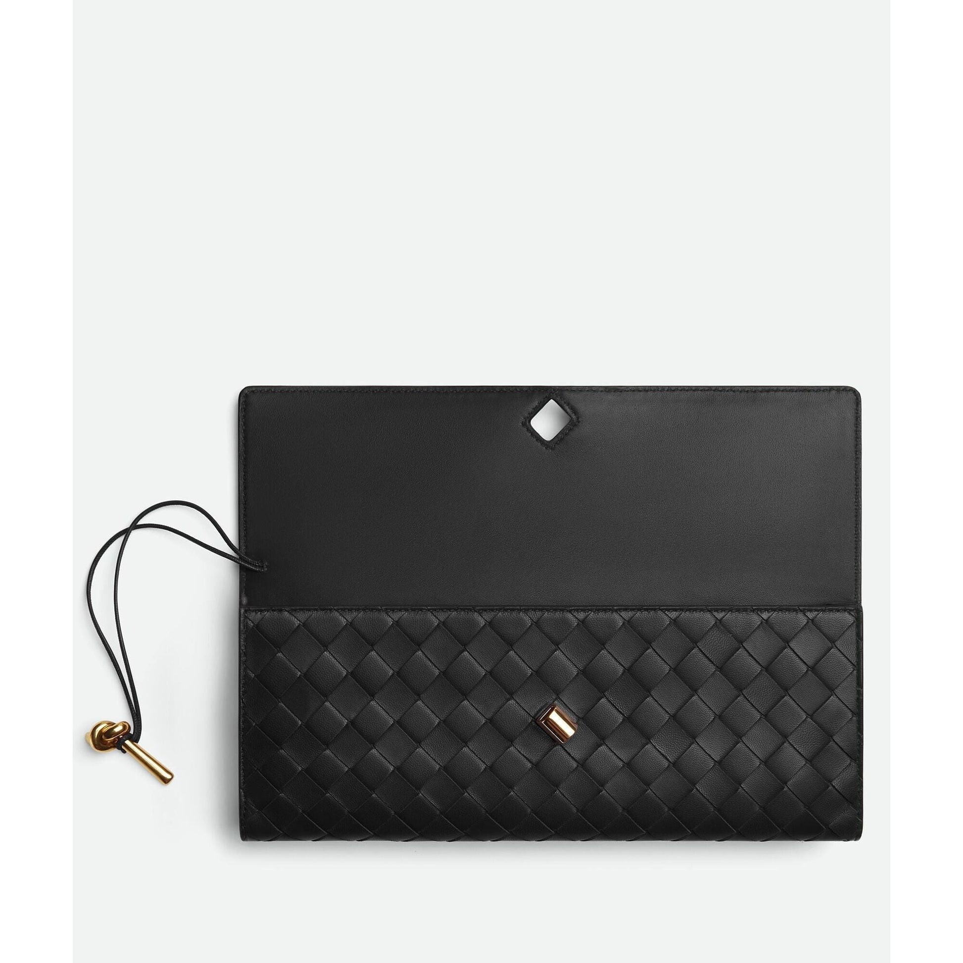 Sac Bottega - Clutch Andiamo - Noir - Vogue Maroc – Boutique digitale de mode de luxe