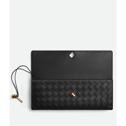 Sac Bottega - Clutch Andiamo - Noir - Vogue Maroc – Boutique digitale de mode de luxe