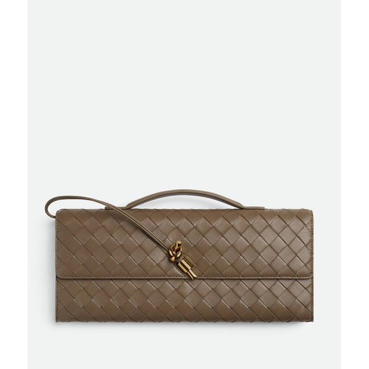 Sac Bottega - Clutch Andiamo - Marron - Vogue Maroc – Boutique digitale de mode de luxe