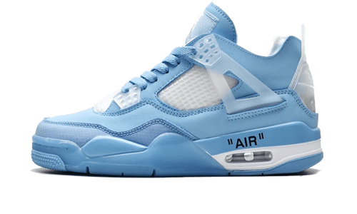 Air Jordan 4 Retro Off-White Blue