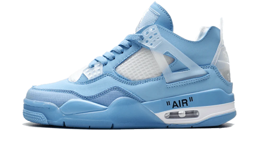 Air Jordan 4 Retro Off-White Blue