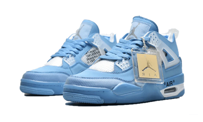Air Jordan 4 Retro Off-White Blue