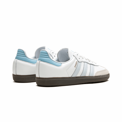 Adidas Samba « Core White Halo Blue » 