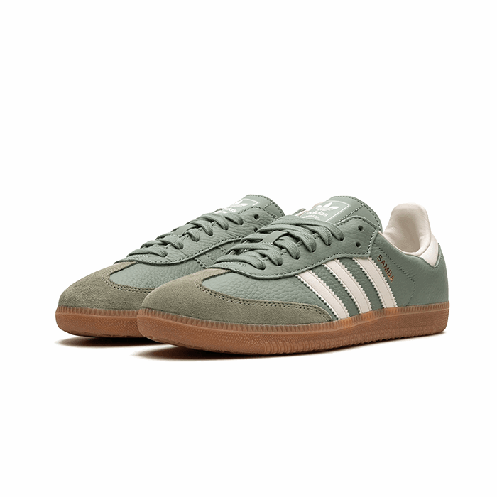 Adidas Samba « Argent Vert » 