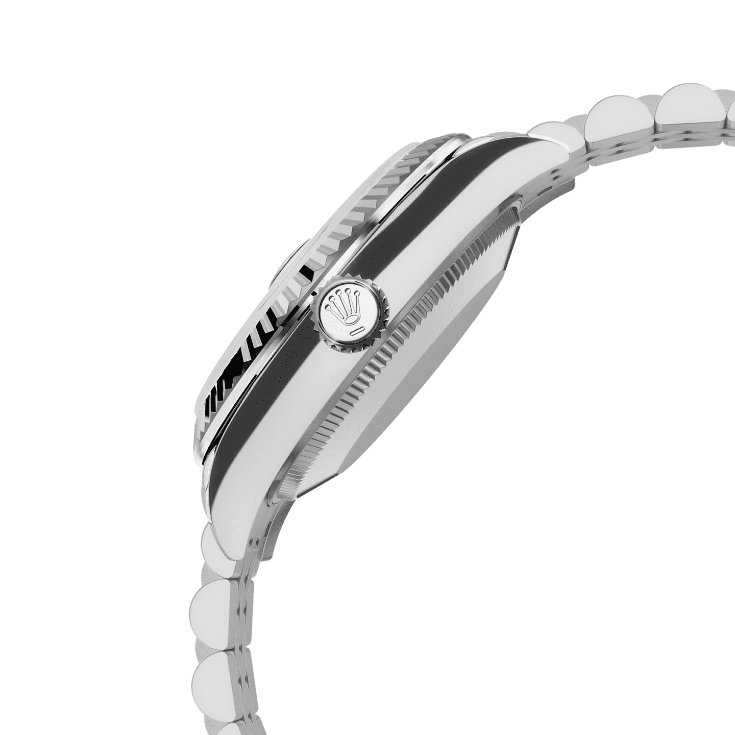 Datejust Vert acier Oystersteel et gris Femme