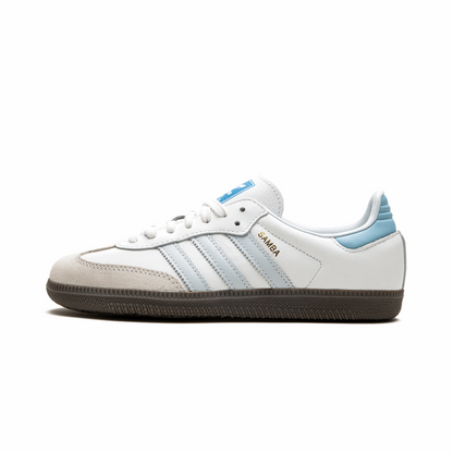 Adidas Samba « Core White Halo Blue » 