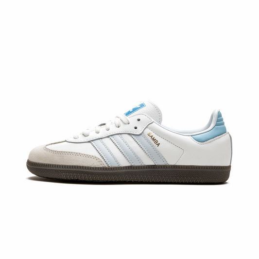 Adidas Samba « Core White Halo Blue » 