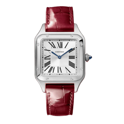 Montre Cartier Santos Bordeaux/ Petit Modèle 