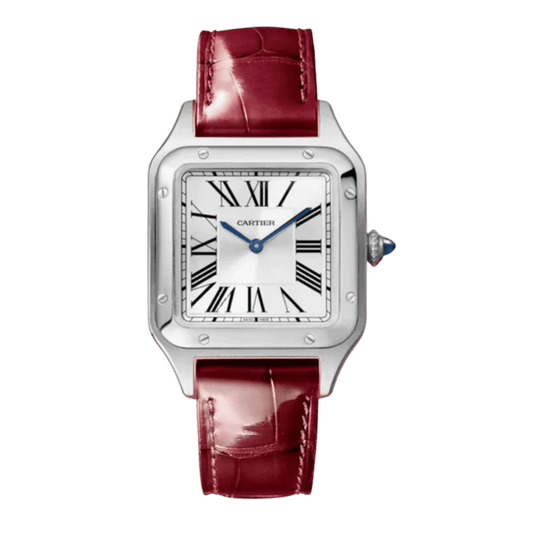Montre Cartier Santos Bordeaux/ Petit Modèle 