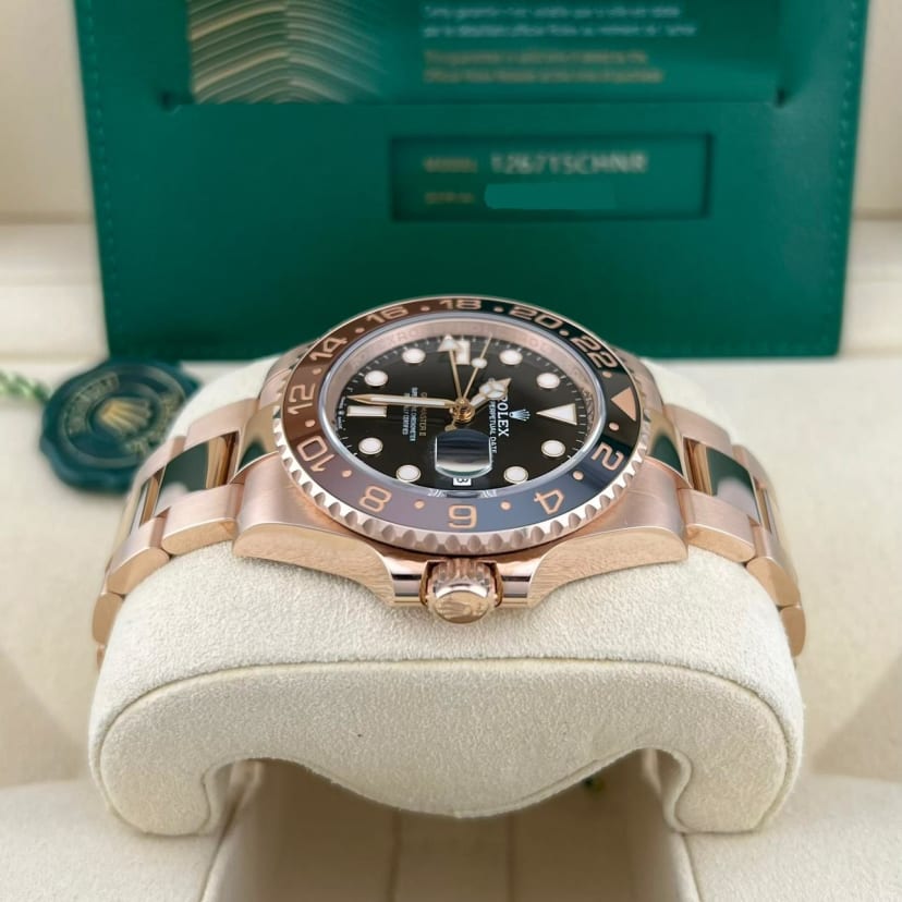 Rolex GMT-Master II –  Root Beer Full Rose Gold –