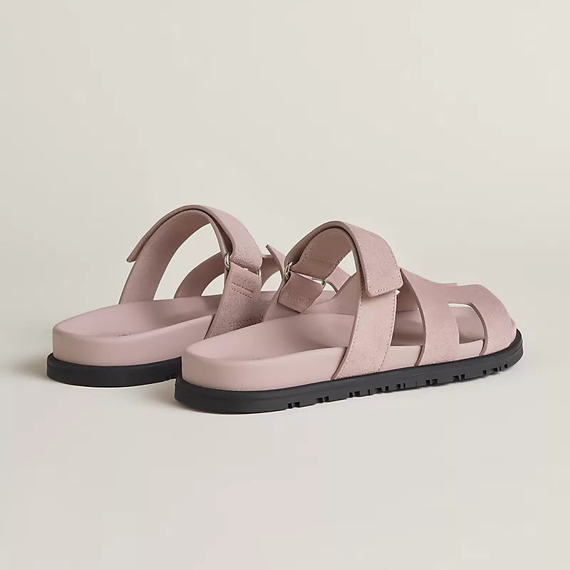 Sandales Chypre - Rose Porcelaine - Vogue Maroc – Boutique digitale de mode de luxe