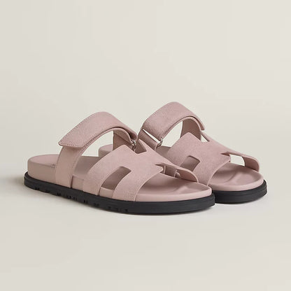 Sandales Chypre - Rose Porcelaine - Vogue Maroc – Boutique digitale de mode de luxe