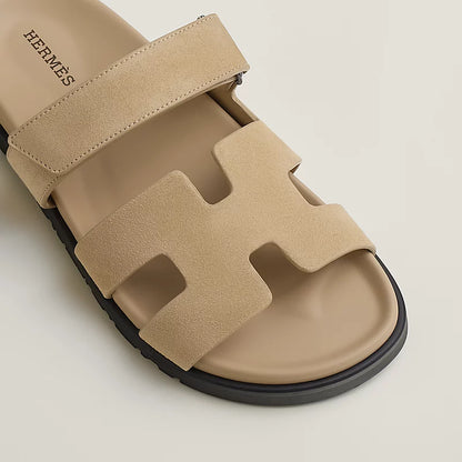 Sandales Chypre - Beige Lin - Vogue Maroc – Boutique digitale de mode de luxe