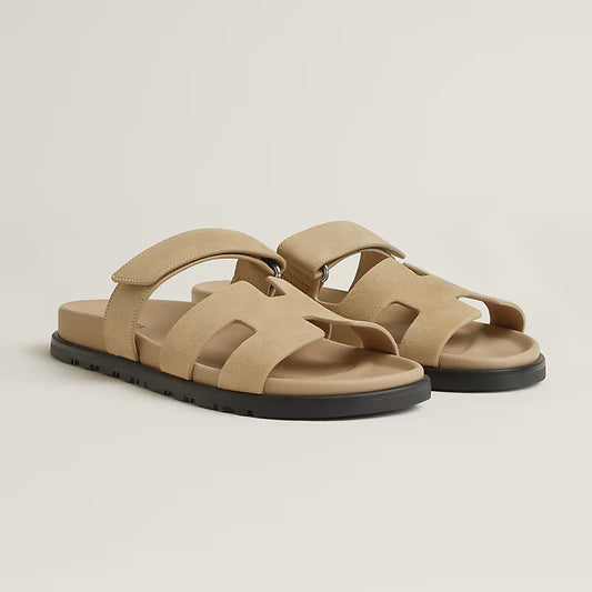Sandales Chypre - Beige Lin - Vogue Maroc – Boutique digitale de mode de luxe
