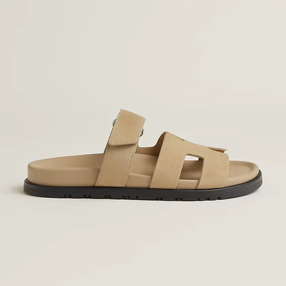 Sandales Chypre - Beige Lin - Vogue Maroc – Boutique digitale de mode de luxe
