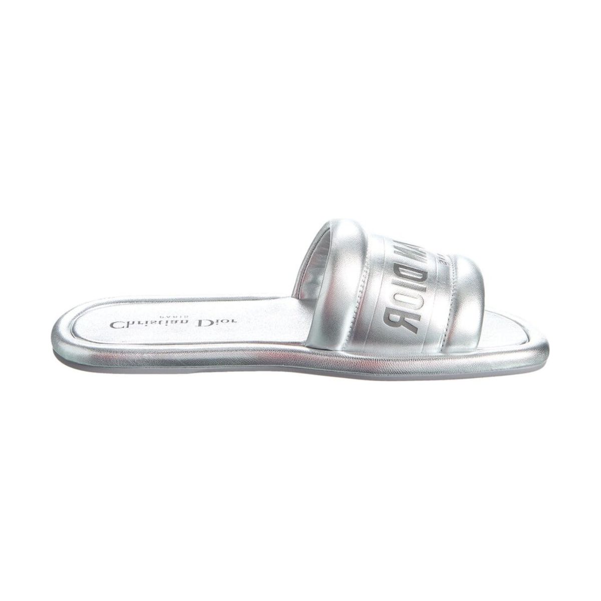 Sandales Dior Every-D Slide Silver - Vogue Maroc – Boutique digitale de mode de luxe