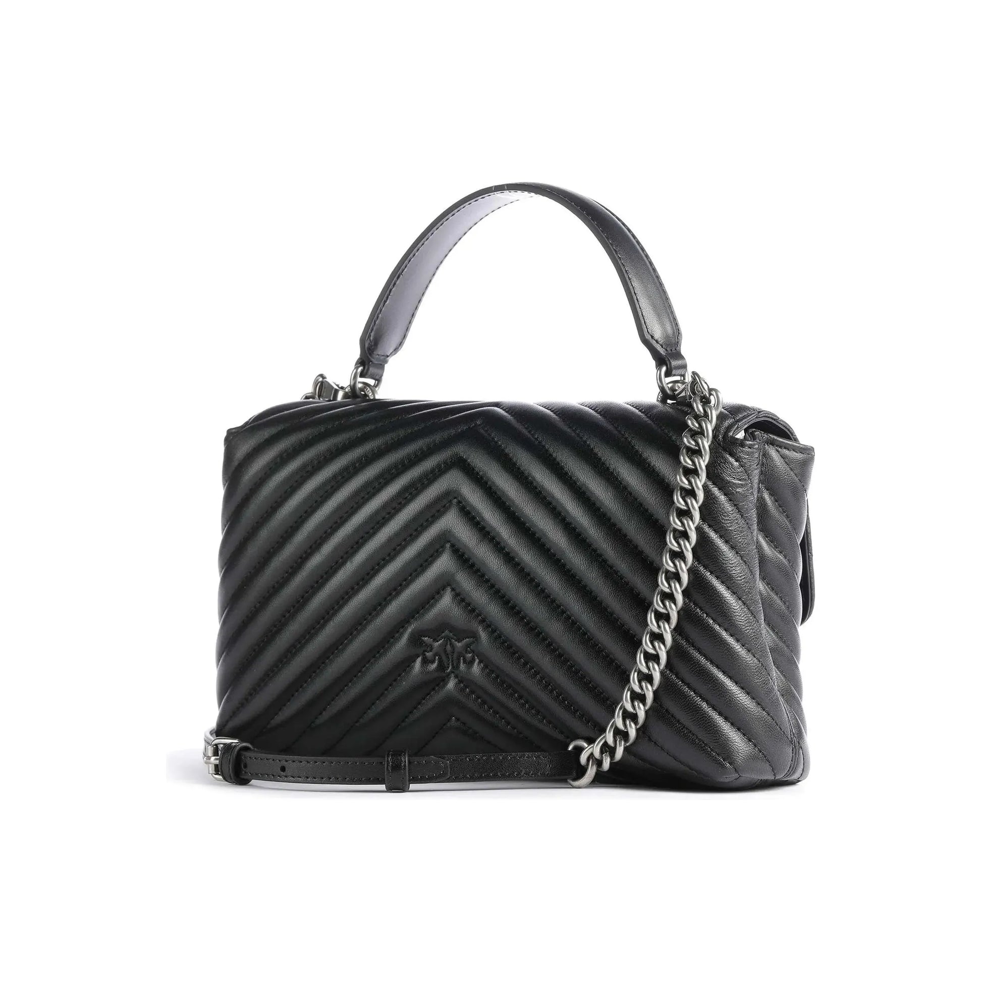 Sac Pinko - CLASSIC LADY LOVE BAG PUFF CHEVRON - Vogue Maroc – Boutique digitale de mode de luxe