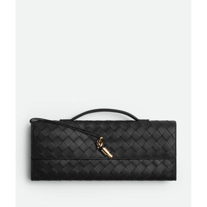 Sac Bottega - Clutch Andiamo - Noir - Vogue Maroc – Boutique digitale de mode de luxe