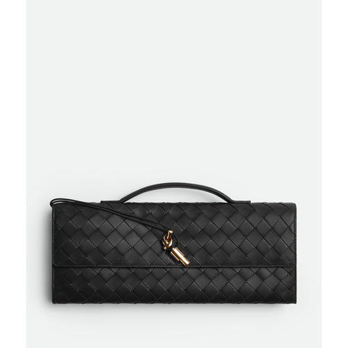 Sac Bottega - Clutch Andiamo - Noir - Vogue Maroc – Boutique digitale de mode de luxe