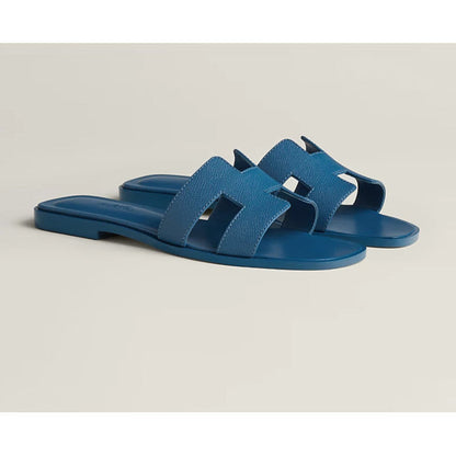 Sandales oran - Bleu - Vogue Maroc – Boutique digitale de mode de luxe