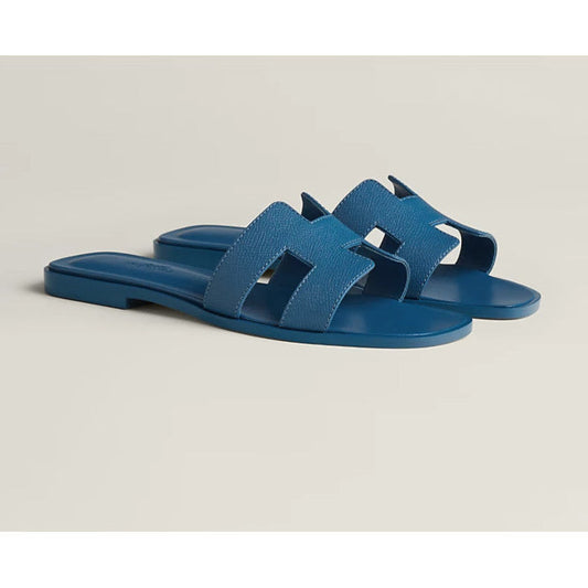 Sandales oran - Bleu - Vogue Maroc – Boutique digitale de mode de luxe