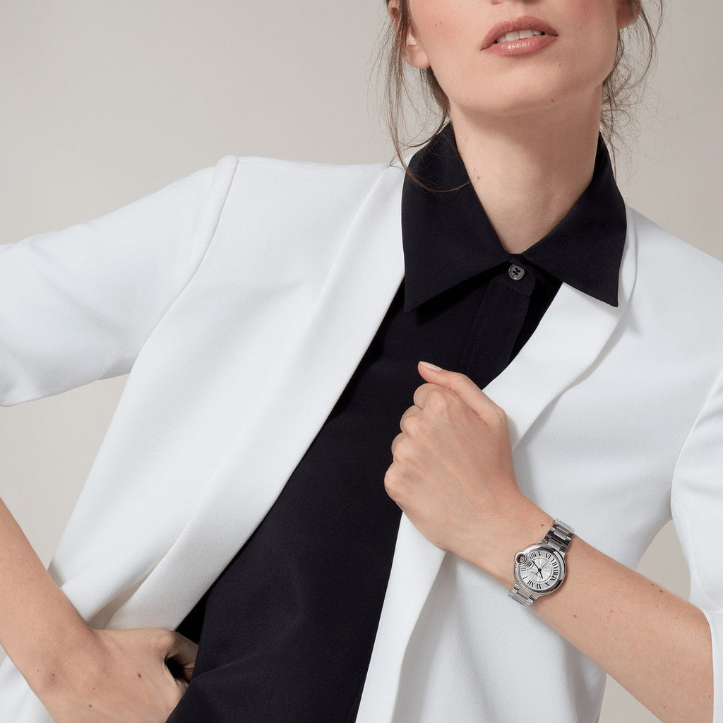 BALLON BLEU ARGENTÉ