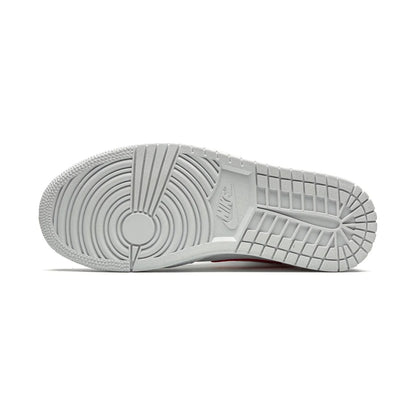 Air Jordan 1 Mid « Blanc/Rouge Université »