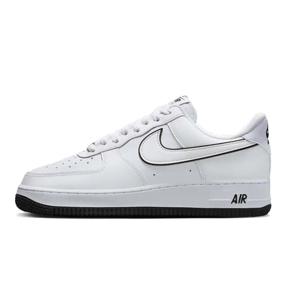Air Force 1 « Contour Swoosh Blanc Noir »