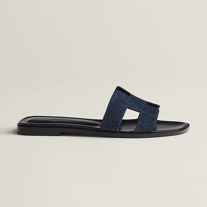 Sandales Oran - Bleu Brut - Vogue Maroc – Boutique digitale de mode de luxe