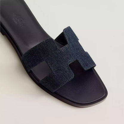 Sandales Oran - Bleu Brut - Vogue Maroc – Boutique digitale de mode de luxe