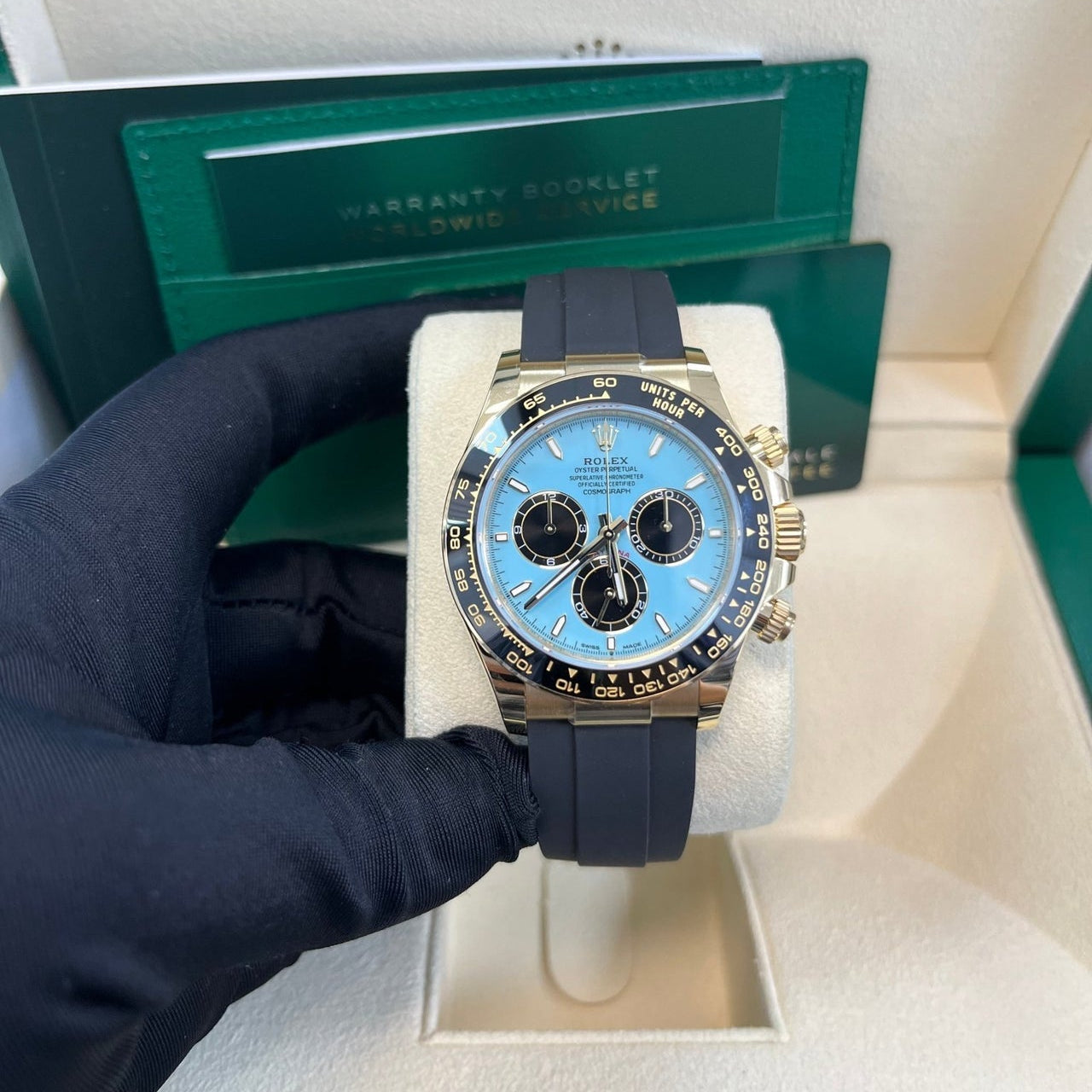 Rolex Daytona Yellow Gold Daytona Tiffany