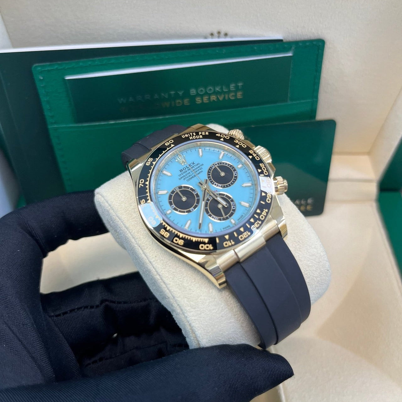 Rolex Daytona Yellow Gold Daytona Tiffany