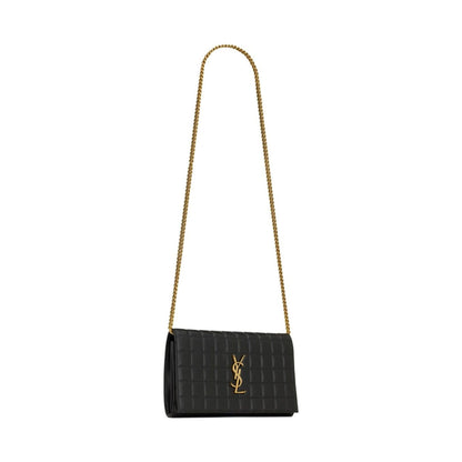 Pochette Saint Laurent - CASSANDRE CHAIN WALLET - Vogue Maroc – Boutique digitale de mode de luxe