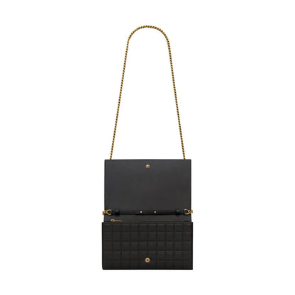 Pochette Saint Laurent - CASSANDRE CHAIN WALLET - Vogue Maroc – Boutique digitale de mode de luxe