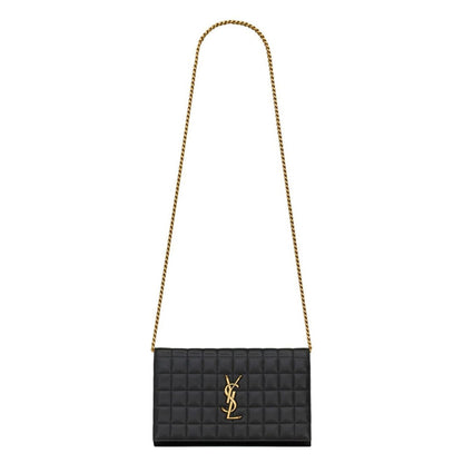 Pochette Saint Laurent - CASSANDRE CHAIN WALLET - Vogue Maroc – Boutique digitale de mode de luxe