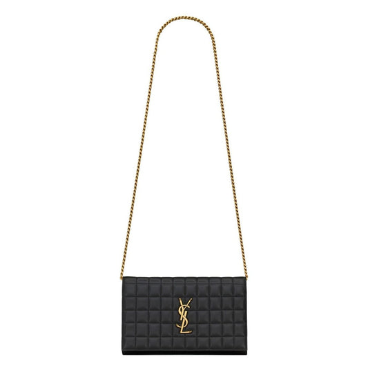 Pochette Saint Laurent - CASSANDRE CHAIN WALLET - Vogue Maroc – Boutique digitale de mode de luxe