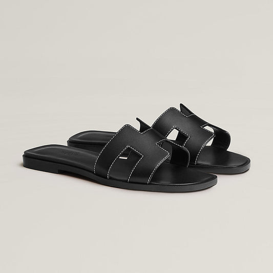 Sandales Oran - Noir - Vogue Maroc – Boutique digitale de mode de luxe
