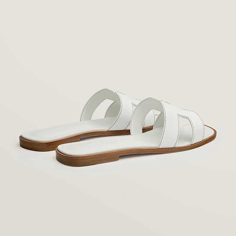 Sandales Oran - Blanc - Vogue Maroc – Boutique digitale de mode de luxe