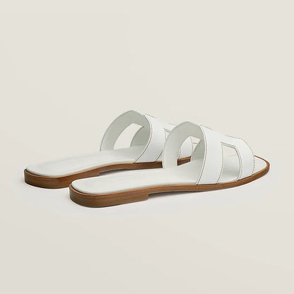 Sandales Oran - Blanc - Vogue Maroc – Boutique digitale de mode de luxe