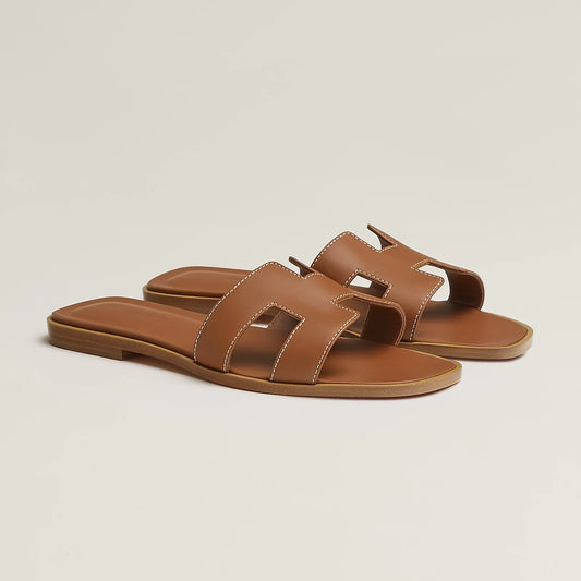 Sandales Oran - Marron - Vogue Maroc – Boutique digitale de mode de luxe