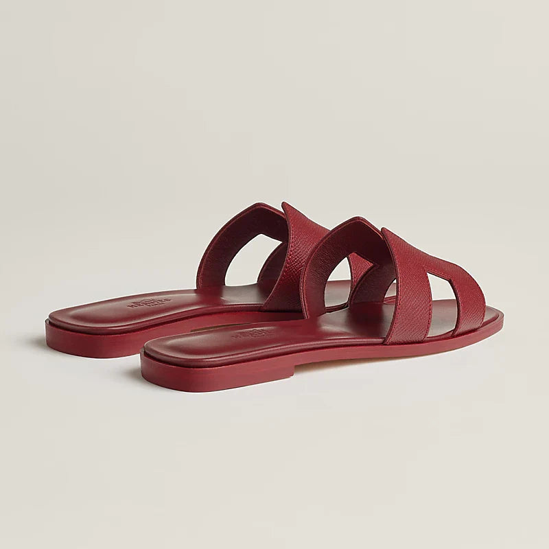 Sandales Oran - Bordeaux - Vogue Maroc – Boutique digitale de mode de luxe