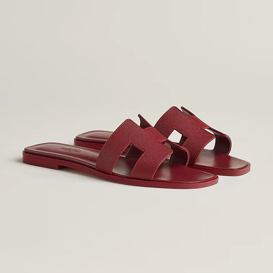Sandales Oran - Bordeaux - Vogue Maroc – Boutique digitale de mode de luxe